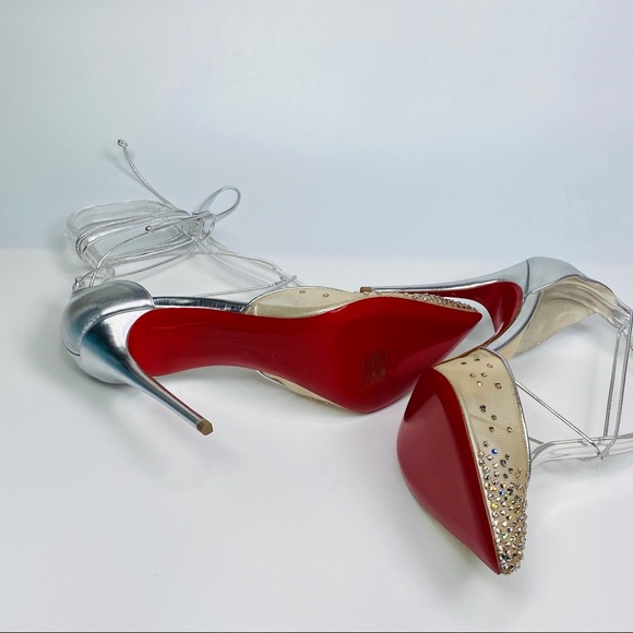 CHRISTIAN LOUBOUTIN MAIA LABELLA 100 MM SPECCHIO - Picture 7 of 8